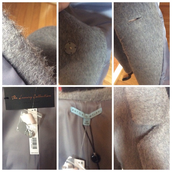 Antonio Melani Luxury Collection Wool Coat - Picture 2 of 2